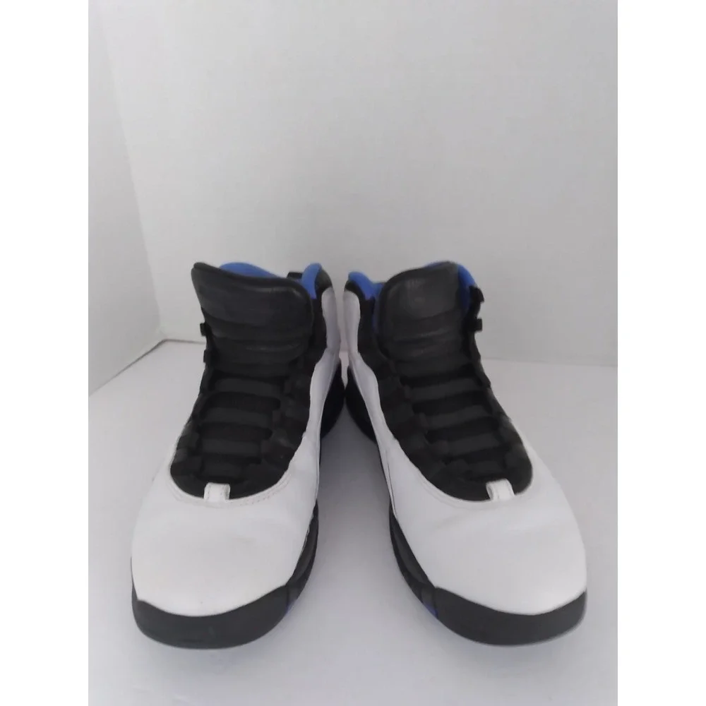 Air Jordan 10 Retro Orlando White Black Royal Blu 310805-108 Men Basketball Shoe